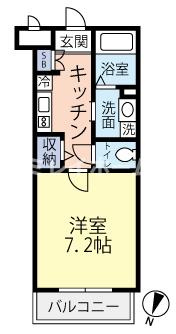 グランヴァン西馬込Ⅳの間取り