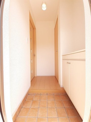 ポンテ　アクア１番館の玄関