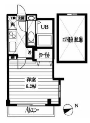 フォーチュンコート新中野の間取り
