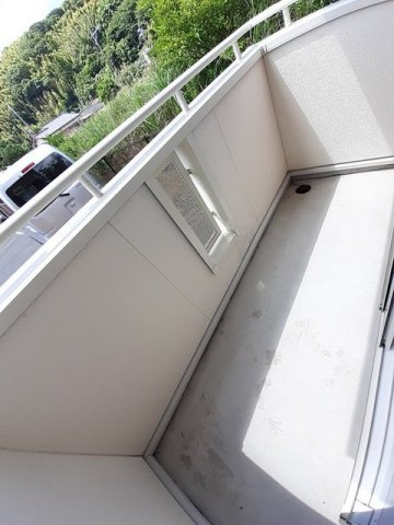 ポンテ　アクア１番館のバルコニー