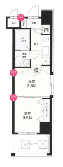 【間取り】 | No.67 BENEFIT21博多