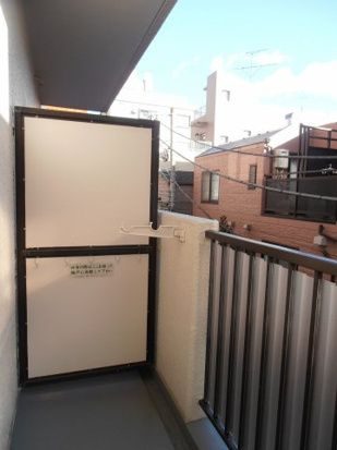 山口ビルのバルコニー