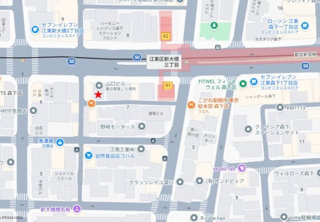 山口ビルの地図