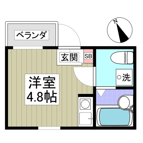 【間取り】 | EsCASA亀戸
