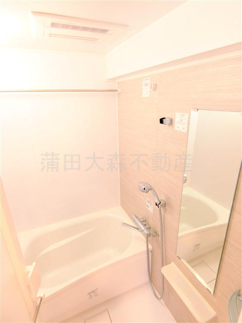 ルーブル蒲田南七番館の浴室|浴室乾燥機付きのお風呂