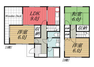 【間取り】 | 南平台団地　KS貸家