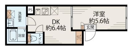 Bliss住吉の間取り|間取りです。