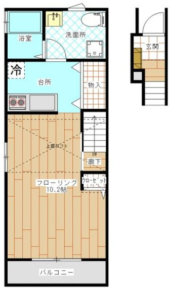 ボナールマツモトの間取り