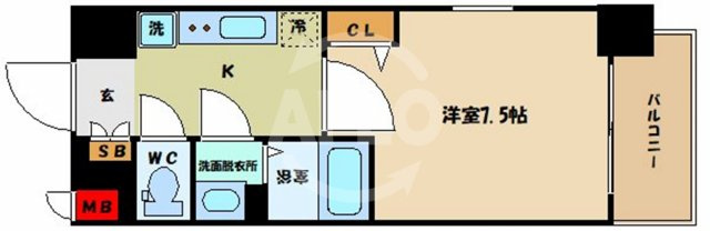 レシオス天王寺の間取り|レシオス天王寺　間取り