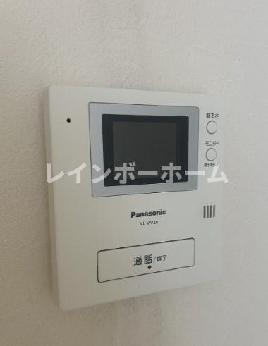 特典：仲介手数料が無料です!!のセキュリティ|別部屋。参考写真。