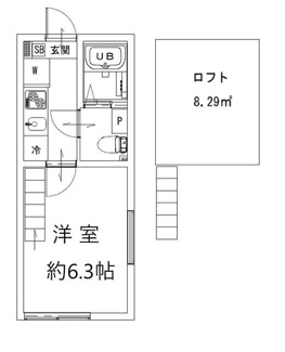 【間取り】 | アイ・ボナールⅡ | 間取りです。