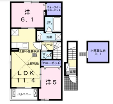 フリージアの間取り|※間取りが現況と異なる場合は現況を優先します※