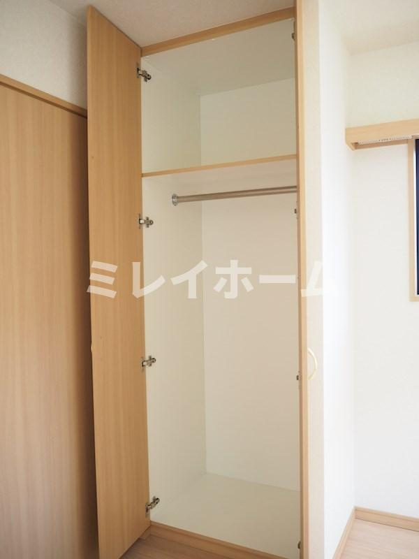 ルーブル蒲田南弐番館の収納|同建物内、別のお部屋の参考写真になります。