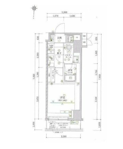アルテシモテソロの間取り