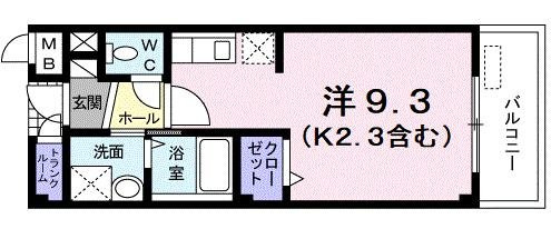 バルビゾンⅠの間取り
