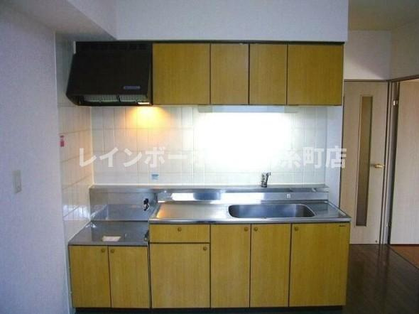 江戸川区北小岩３丁目の賃貸マンションのキッチン