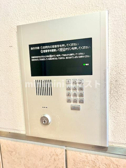P-COURT海老江のセキュリティ