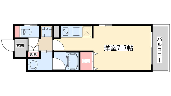 【間取り】 | パークフラッツ東三国