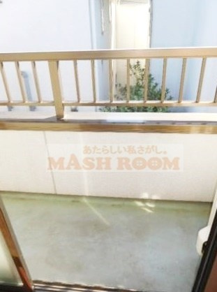 白根ハイツのバルコニー