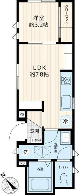 カーサ　オウギの間取り