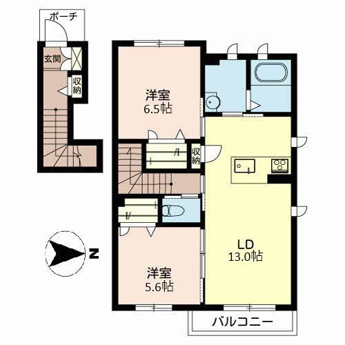 アーバンのざとCENTERの間取り
