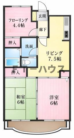 セイハ二俣の間取り
