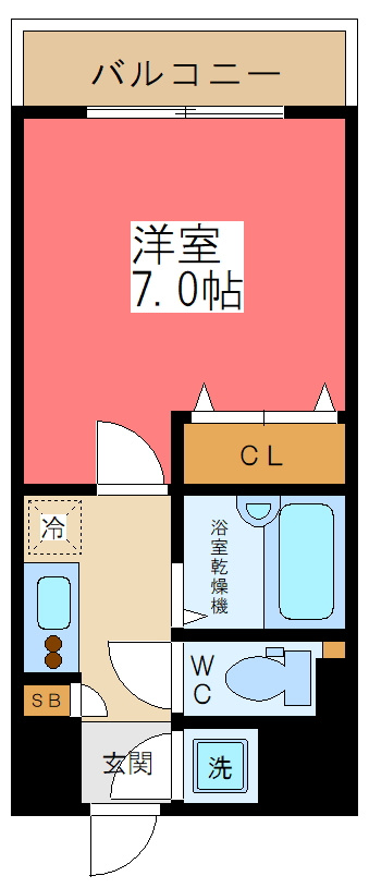 菱和パレス笹塚の間取り