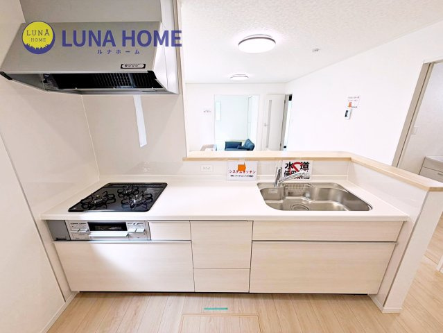 小美玉市羽刈第3　新築戸建　1号棟のキッチン