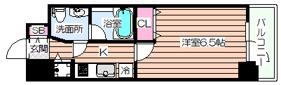 【間取り】 | プライマル靱本町