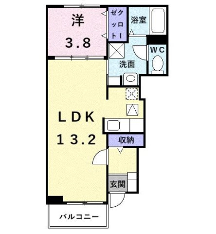 【間取り】 | ゾーナブローテⅡ