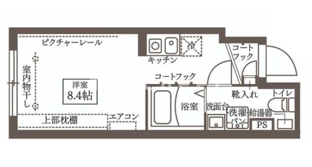 COCOCUBE江古田Southの間取り