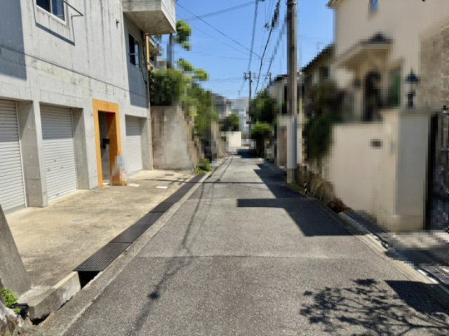 森北町7丁目戸建の前面道路含む現地写真