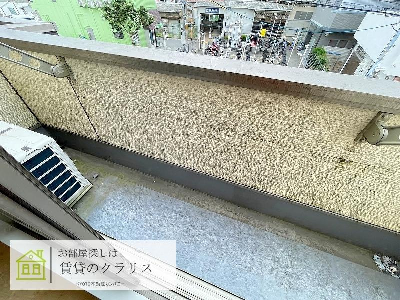 優伽Ⅴのバルコニー