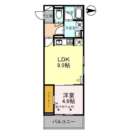 【間取り】 | パラディAY