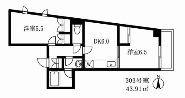 ピュアサクシードともの間取り