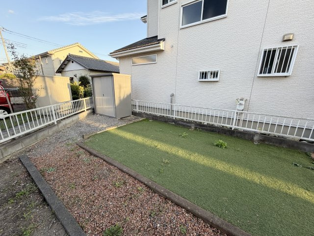 【中古】高崎市倉賀野町　４LDKの庭|お庭も活用できます