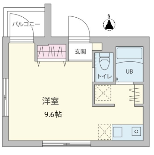 アマックス五反野の間取り