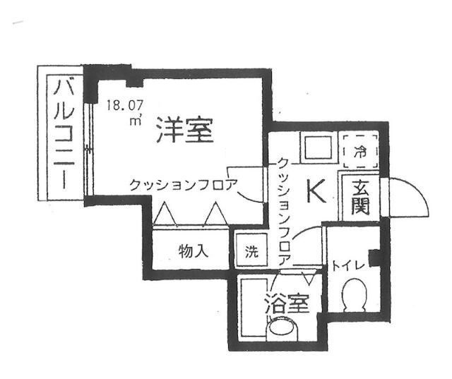 プラスクレールの間取り|間取りです。