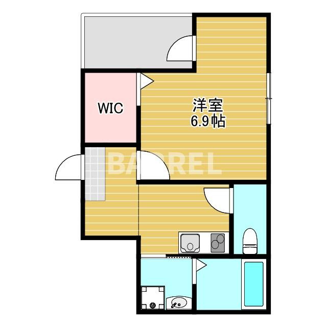 フジパレス新伊丹の間取り