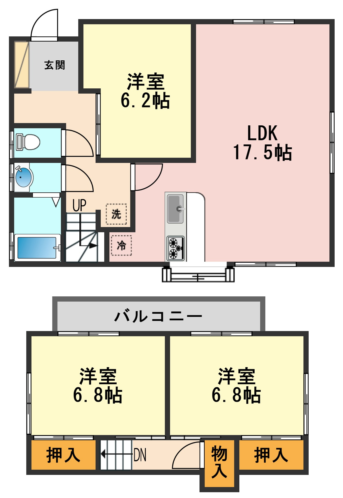 細田５丁目戸建の間取り
