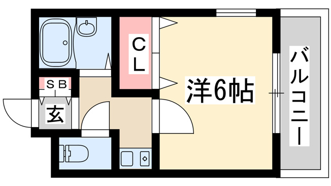 【間取り】 | グリーンヒル江坂