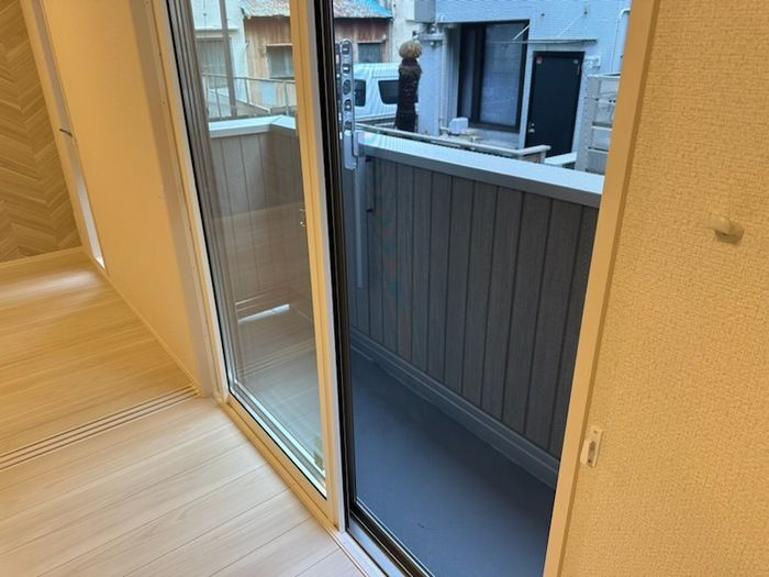 TORISIA添地町のバルコニー