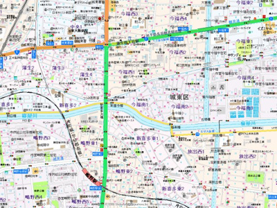 【地図】 | エスリード大阪グランフォート