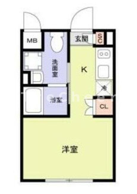 ASTILE高田馬場(アスティーレ高野田馬場)の間取り