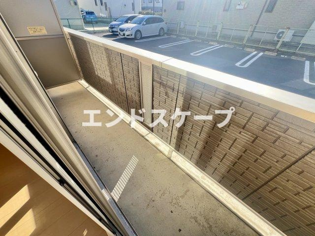 ヴィラ柴田中居のバルコニー|高崎、前橋のお部屋探しはエンドスケープまで！お客様の理想お聞かせ下さい♪