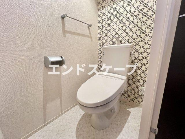 ヴィラ柴田中居のトイレ|高崎、前橋のお部屋探しはエンドスケープまで！お客様の理想お聞かせ下さい♪