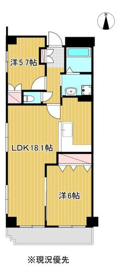 【間取り】 | アクシア八芳