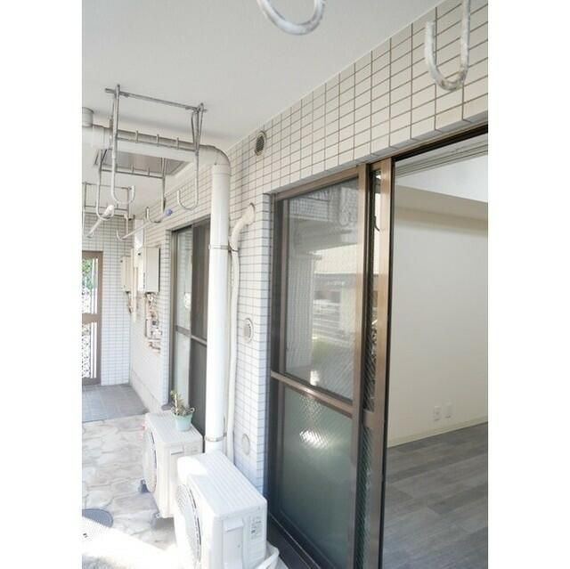 第二サンコート東戸塚のバルコニー