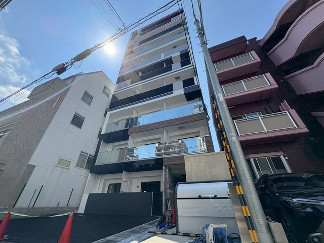 FLAX十日市の外観|2025年8月築・9階建てマンション