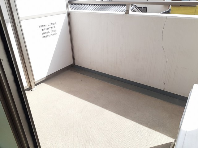 イセソラージュのバルコニー
